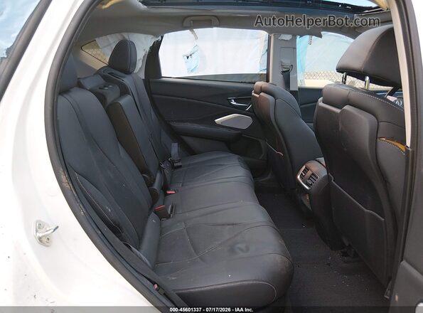 5J8TC2H56PL011627 2023 ACURA RDX White Vista de la etiqueta del VIN