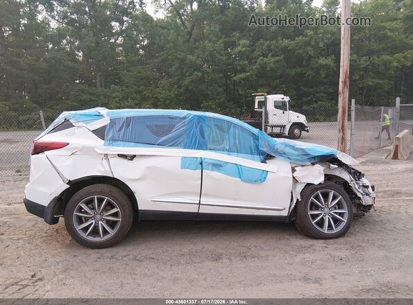 5J8TC2H56PL011627 2023 ACURA RDX White Vista interior trasera