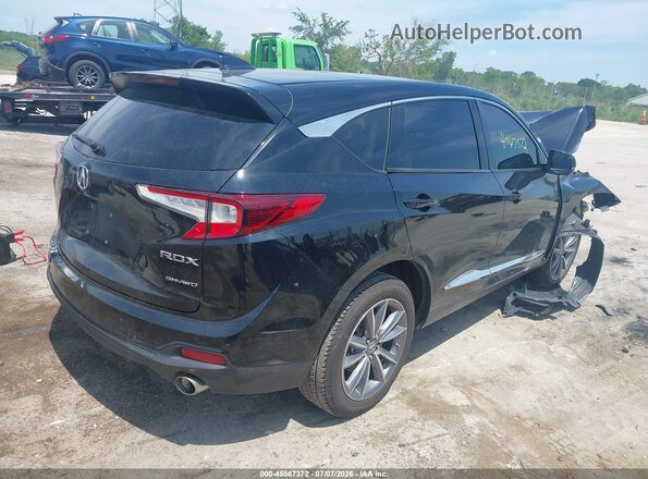 5J8TC2H57KL008566 2019 ACURA RDX Black Задня права чверть