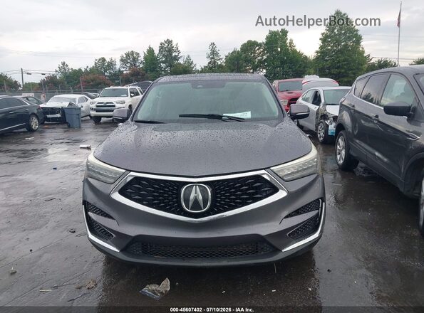 5J8TC2H57KL017168 2019 ACURA RDX Gray Dashboard view