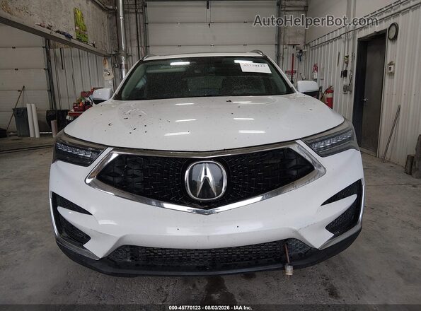 5J8TC2H57LL004499 2020 ACURA RDX White Սարքավորումների վահանակի տեսք