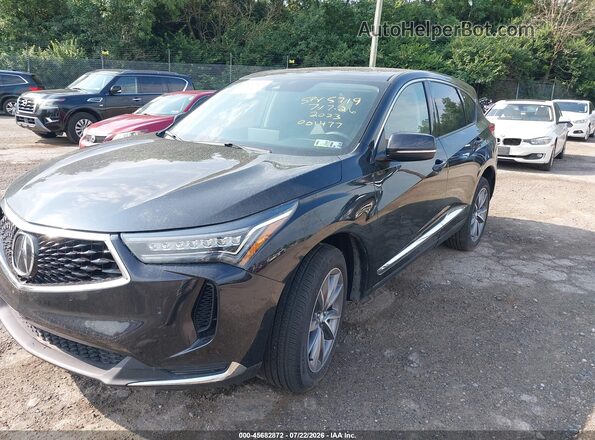 5J8TC2H57PL001477 2023 ACURA RDX Black Vista tres cuartos delantera izquierda