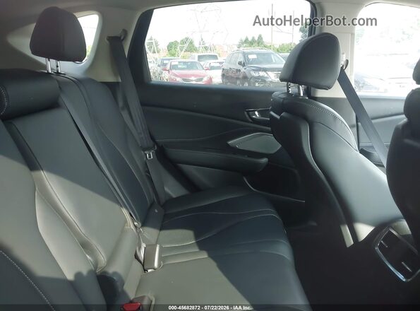 5J8TC2H57PL001477 2023 ACURA RDX Black Vista de la etiqueta del VIN