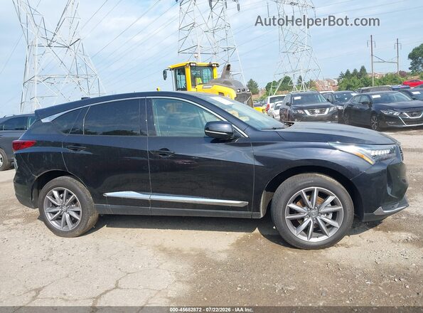 5J8TC2H57PL001477 2023 ACURA RDX Black Vista interior trasera