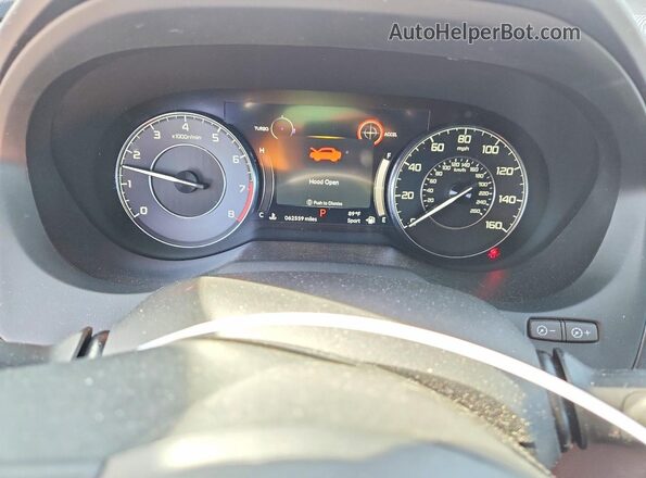 5J8TC2H58ML003590 2021 ACURA RDX White Вид щитка приладів