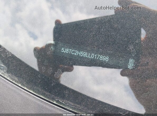 5J8TC2H59LL017898 2020 ACURA RDX Black Շարժիչի բաժամունքի տեսք