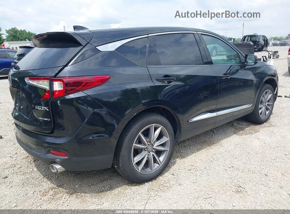5J8TC2H59LL017898 2020 ACURA RDX Black Հետևի աջ