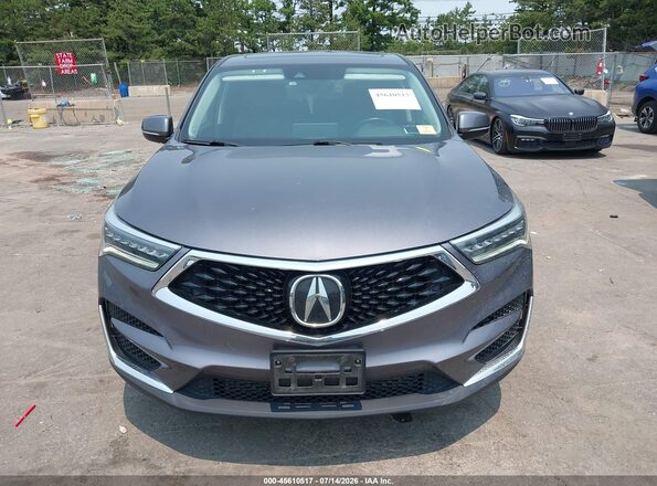 5J8TC2H59ML025646 2021 ACURA RDX Gray Սալոնի հետևի տեսք