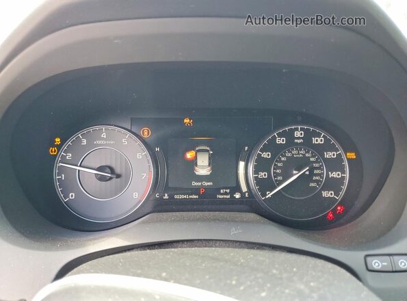 5J8TC2H59RL010779 2024 ACURA RDX White ხელსაწყოთა პანელის ხედი