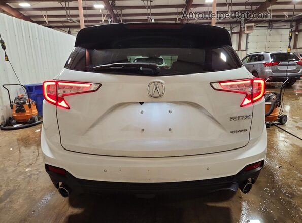 5J8TC2H5XLL008935 2020 ACURA RDX White Widok z tyłu