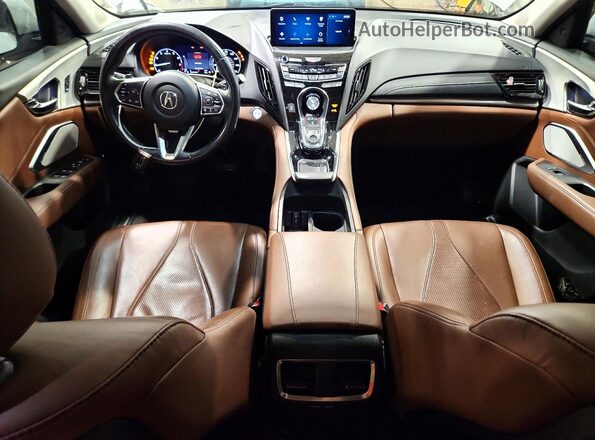 5J8TC2H5XLL008935 2020 ACURA RDX White Widok deski rozdzielczej