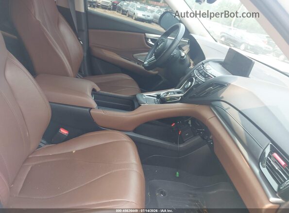 5J8TC2H5XLL011317 2020 ACURA RDX White Vista interior delantera