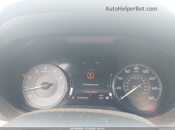 5J8TC2H5XLL011317 2020 ACURA RDX White Vista de los asientos traseros