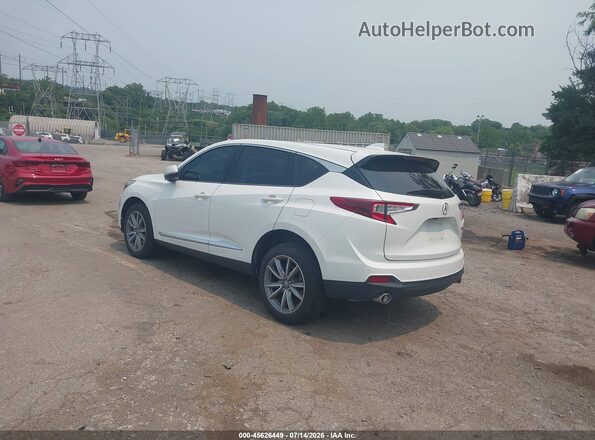 5J8TC2H5XLL011317 2020 ACURA RDX White Trasero izquierdo