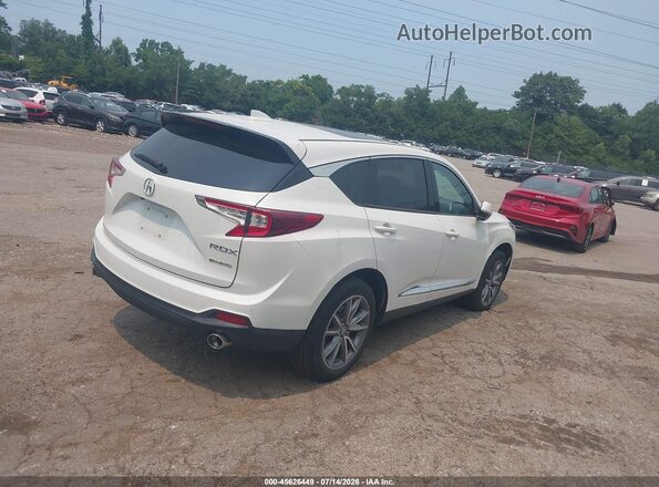 5J8TC2H5XLL011317 2020 ACURA RDX White Trasero derecho