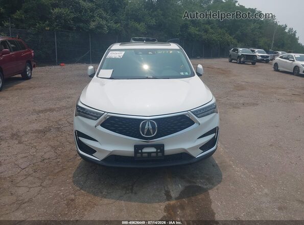 5J8TC2H5XLL011317 2020 ACURA RDX White Vista del salpicadero