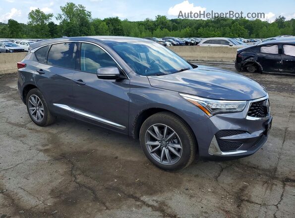 5J8TC2H5XML027566 2021 ACURA RDX Gray Front right