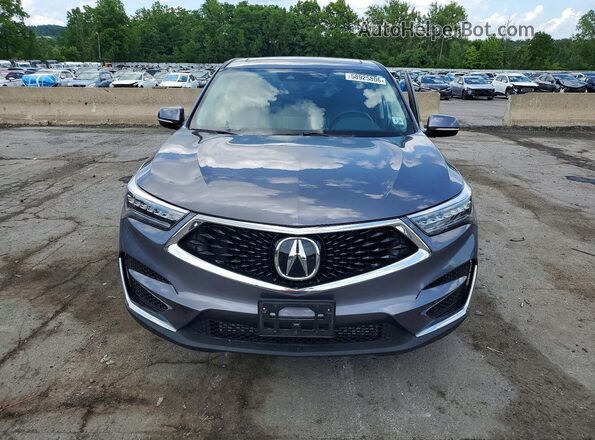 5J8TC2H5XML027566 2021 ACURA RDX Gray Front view