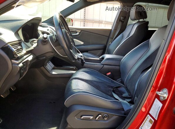 5J8TC2H60LL028443 2020 ACURA RDX Red Vista interior delantera