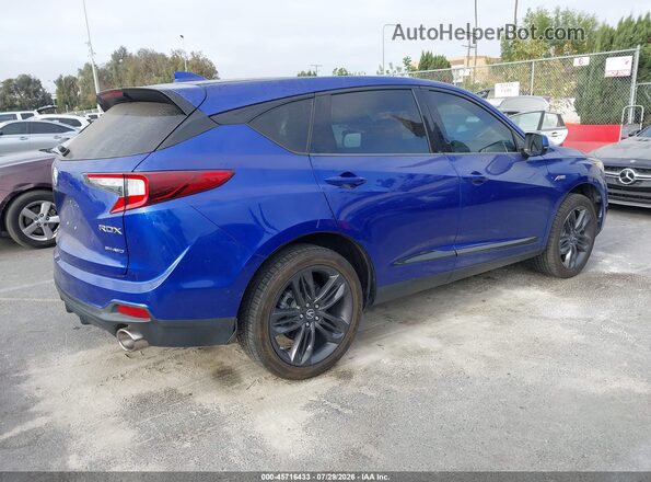 5J8TC2H60LL033626 2020 ACURA RDX Синий Задняя правая четверть