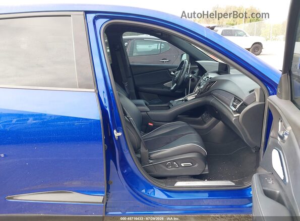 5J8TC2H60LL033626 2020 ACURA RDX Синий Вид салона спереди