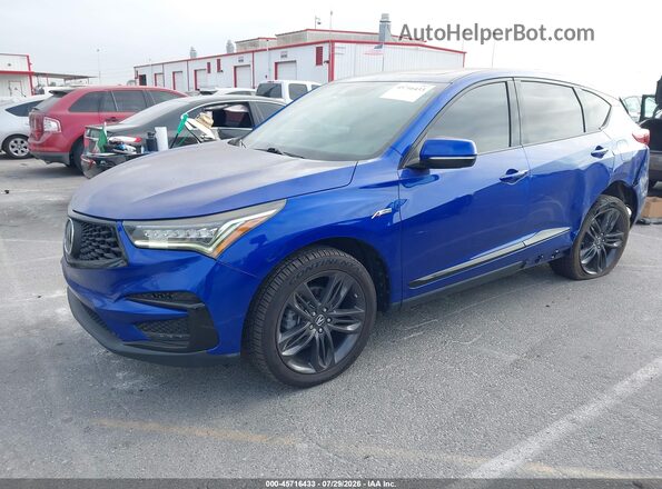 5J8TC2H60LL033626 2020 ACURA RDX Синий Передняя левая четверть