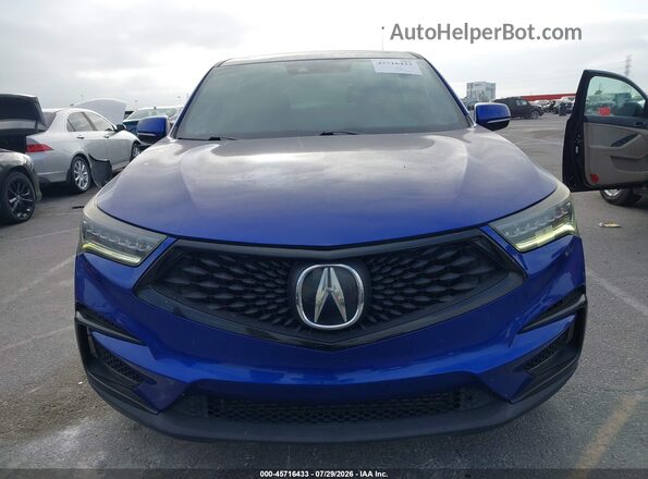 5J8TC2H60LL033626 2020 ACURA RDX Синий Вид задней части салона