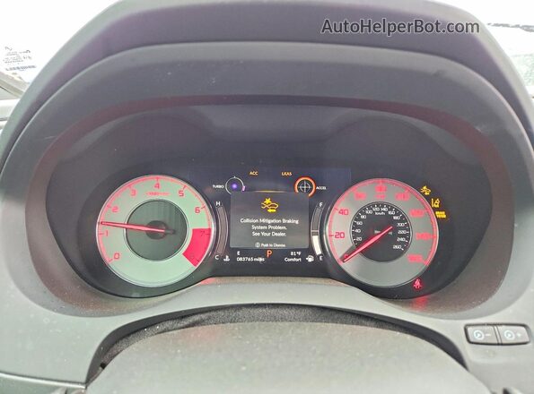 5J8TC2H61LL010386 2020 ACURA RDX Blue Vista del cuadro de instrumentos