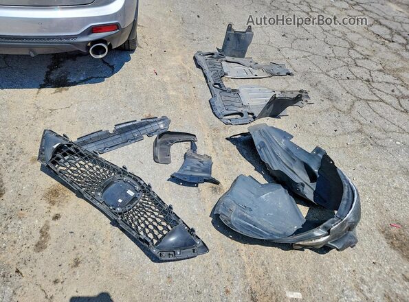 5J8TC2H61ML034057 2021 ACURA RDX Silver Vista de la etiqueta del VIN