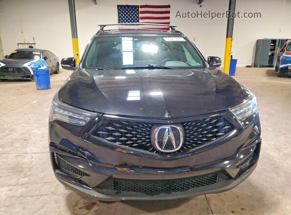 5J8TC2H62KL004577 2019 ACURA RDX Black Front view