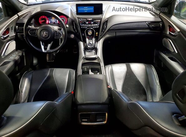 5J8TC2H62KL004577 2019 ACURA RDX Black Dashboard view