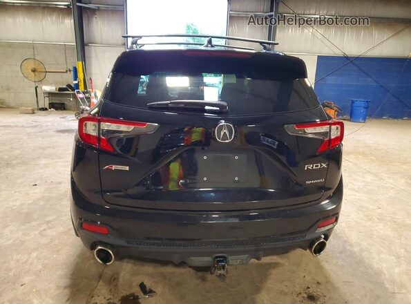 5J8TC2H62KL004577 2019 ACURA RDX Black Rear view