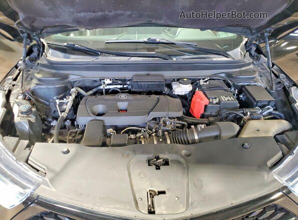 5J8TC2H62KL004577 2019 ACURA RDX Black Engine compartment view