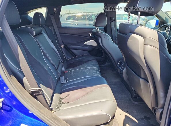 5J8TC2H62KL035697 2019 ACURA RDX Blue Vista de los asientos traseros