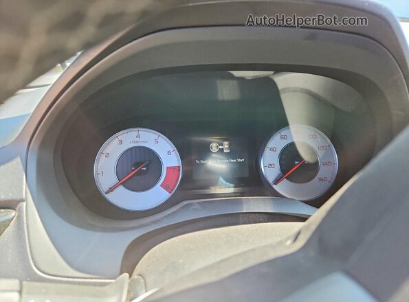 5J8TC2H62KL035697 2019 ACURA RDX Blue Vista del cuadro de instrumentos