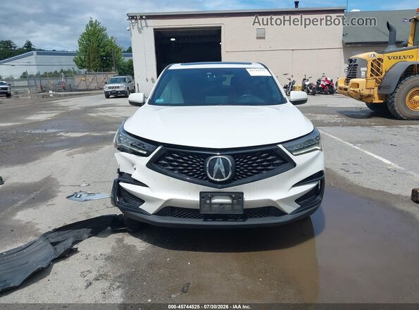 5J8TC2H62ML001861 2021 ACURA RDX White Widok zestawu wskaźników