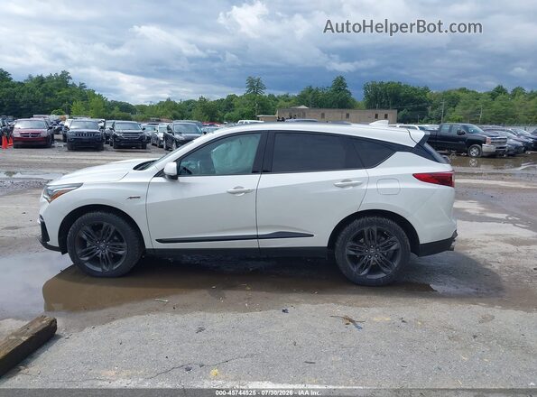 5J8TC2H62ML001861 2021 ACURA RDX White Widok wnętrza 360 stopni