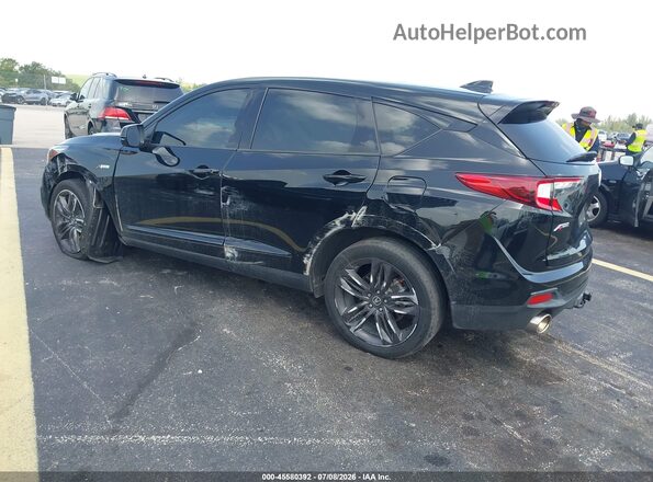 5J8TC2H62ML042510 2021 ACURA RDX Black Rear left
