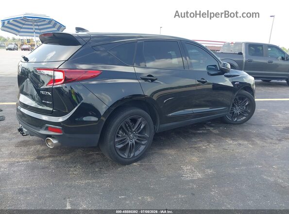 5J8TC2H62ML042510 2021 ACURA RDX Black Rear right