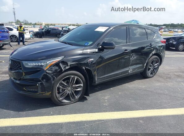 5J8TC2H62ML042510 2021 ACURA RDX Black Front left