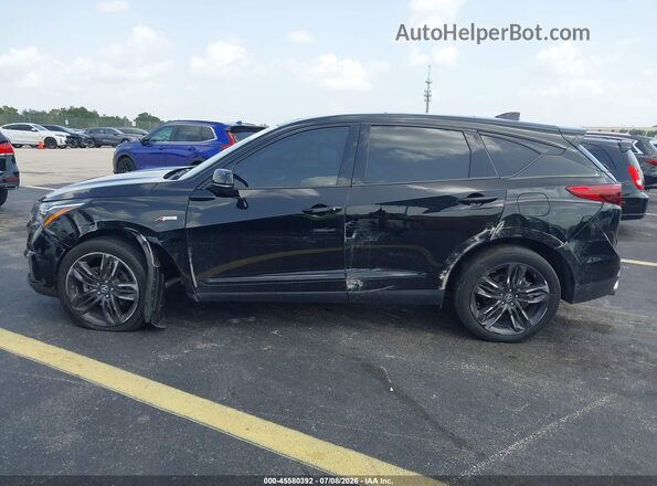 5J8TC2H62ML042510 2021 ACURA RDX Black Front view