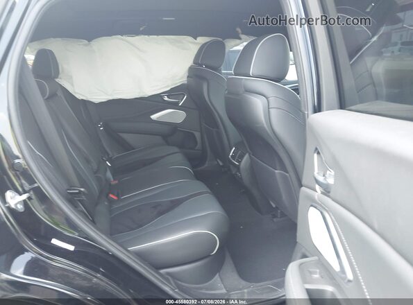 5J8TC2H62ML042510 2021 ACURA RDX Black VIN sticker view