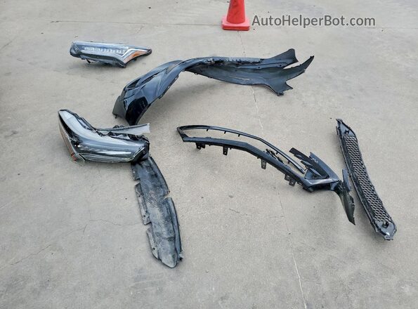5J8TC2H62ML043981 2021 ACURA RDX Black VIN կոդի պիտակի տեսք