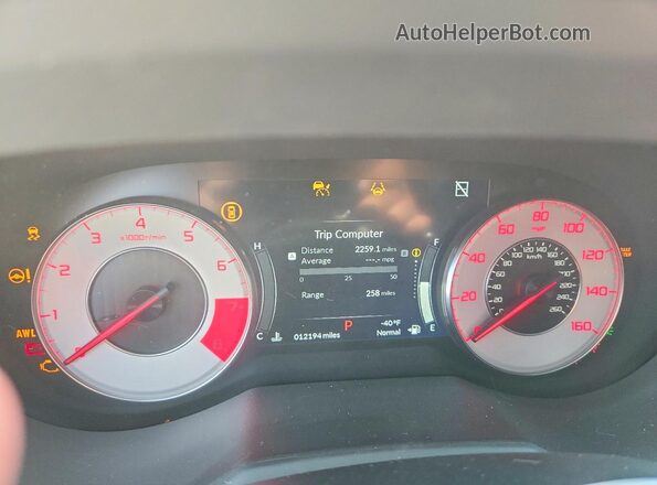 5J8TC2H63SL021257 2025 ACURA RDX Silver Instrument cluster view