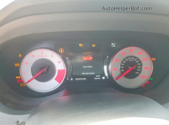5J8TC2H63SL021257 2025 ACURA RDX Серый Вид щитка приборов