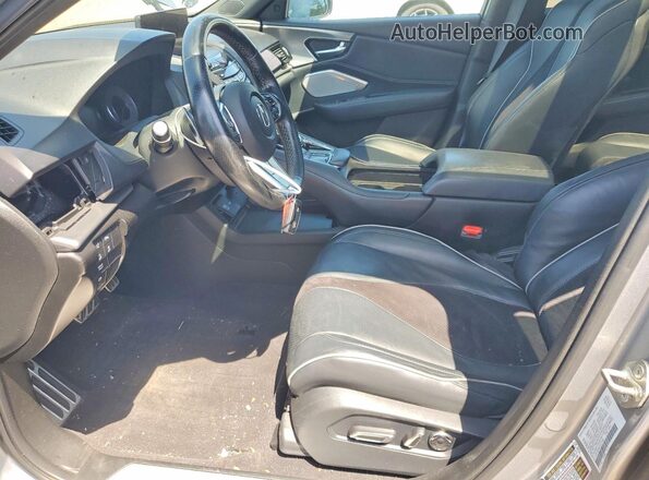 5J8TC2H64KL021686 2019 ACURA RDX Silver Vista interior delantera