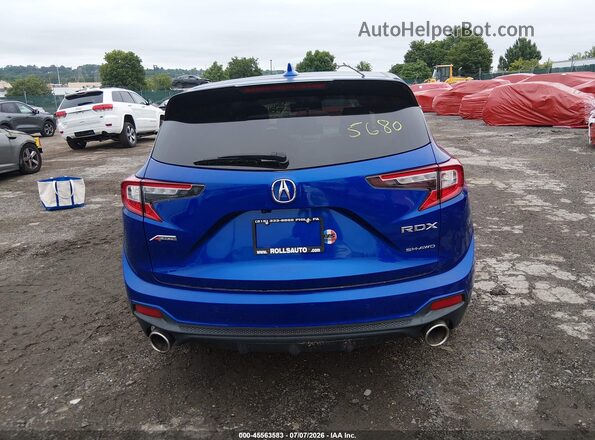 5J8TC2H64ML028902 2021 ACURA RDX Blue 