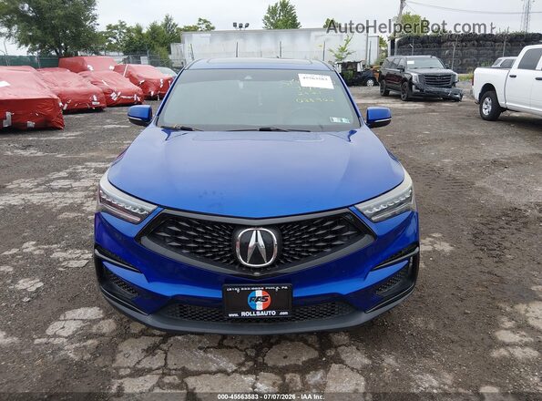 5J8TC2H64ML028902 2021 ACURA RDX Blue Vista del salpicadero