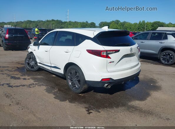 5J8TC2H64ML039222 2021 ACURA RDX White Trasero izquierdo