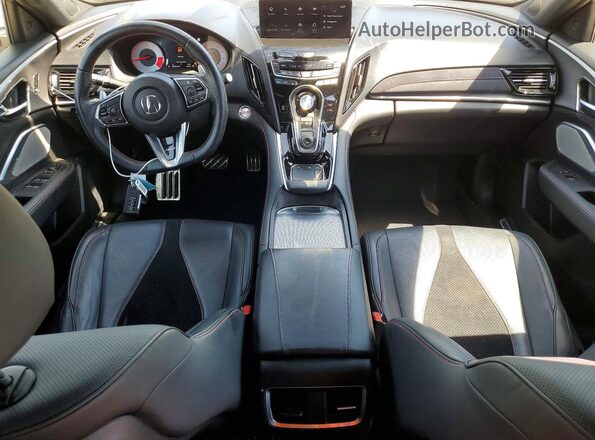 5J8TC2H64PL002188 2023 ACURA RDX White Dashboard view